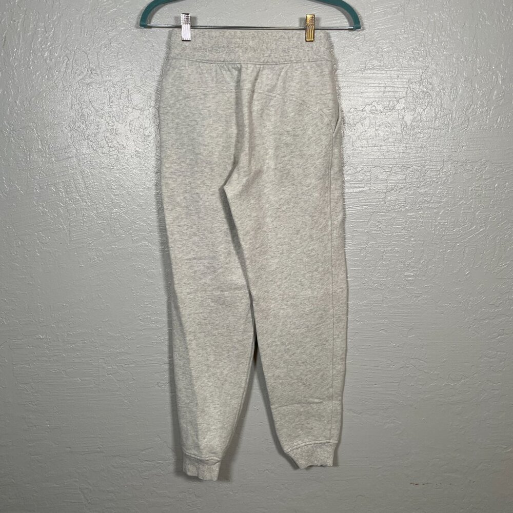 Lululemon Women 2 Ultra Light Gray Scuba High Rise Jogger Sweatpants Fleece - Picture 5 of 9